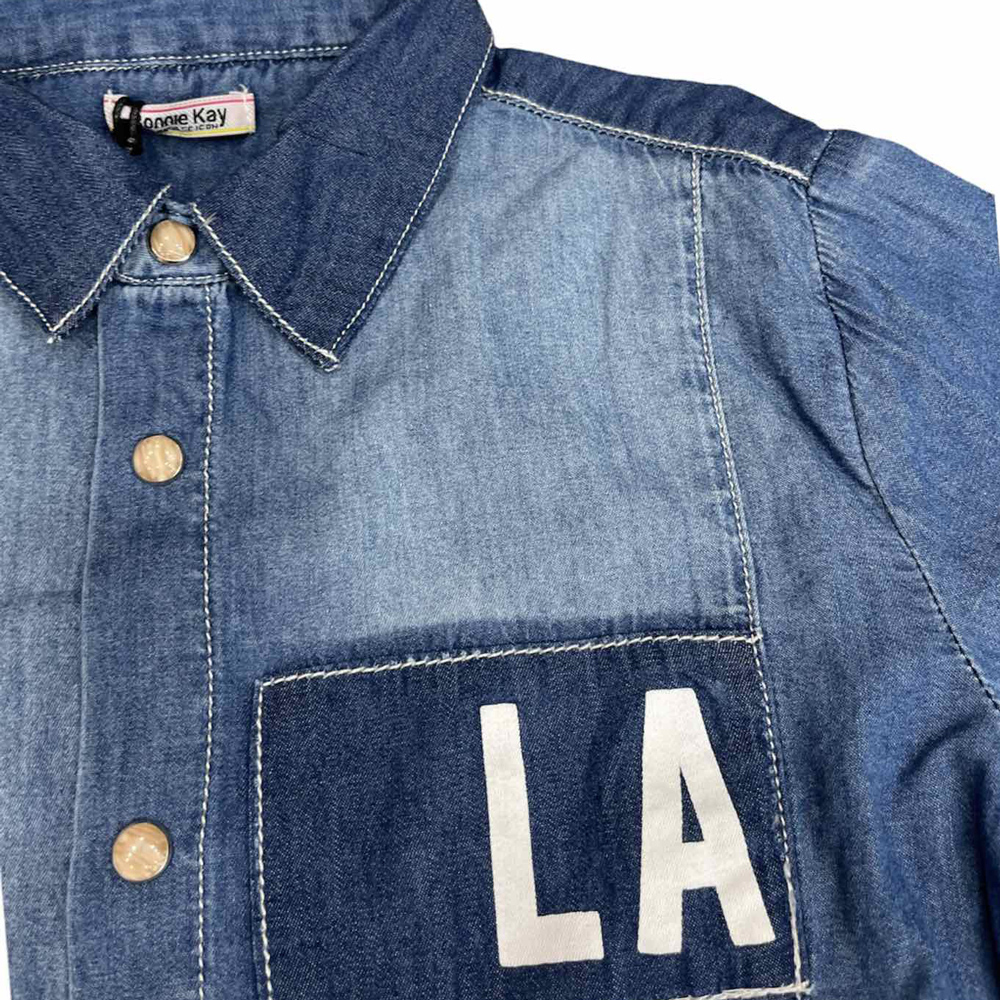 Τζιν πουκάμισο RONNIE KAY - 2