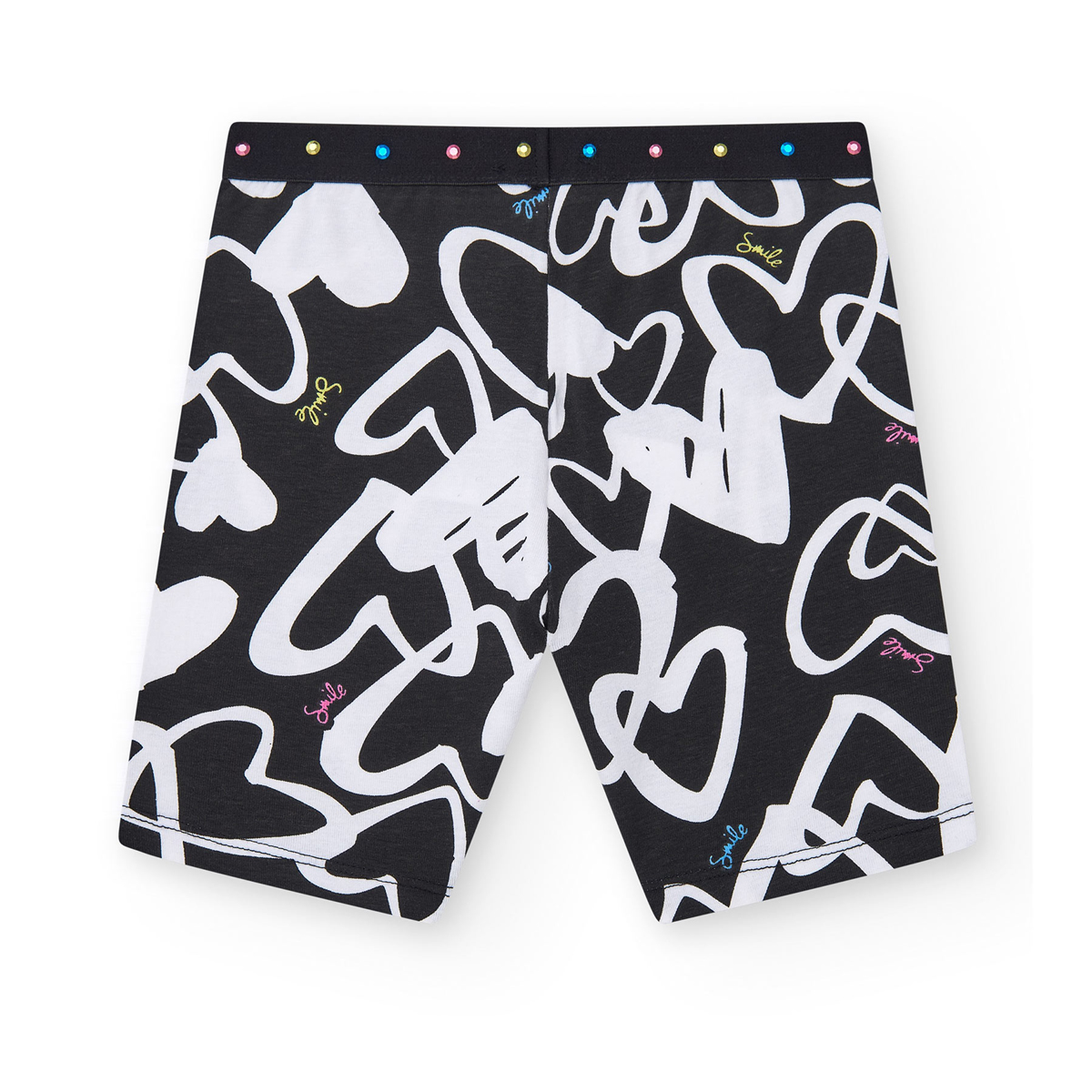 Παιδικό ποδηλατικό κολάν - ΛΕΥΚΟ-ΜΑΥΡΟ