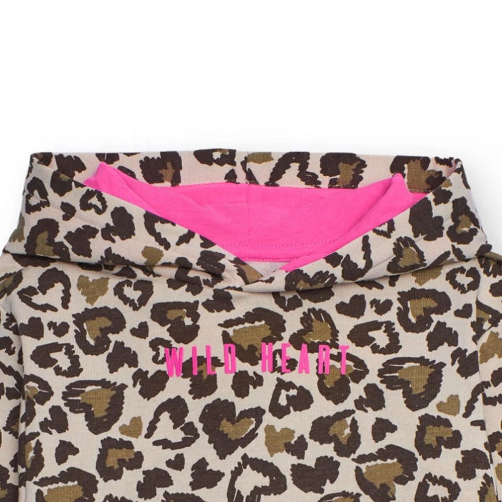 Παιδικό φούτερ με κουκούλα NATH KIDS κορίτσι - 3