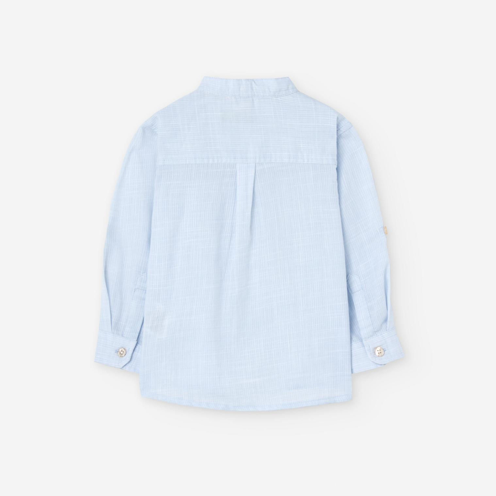 Βρεφικό πουκάμισο με γιακά μαο - 3