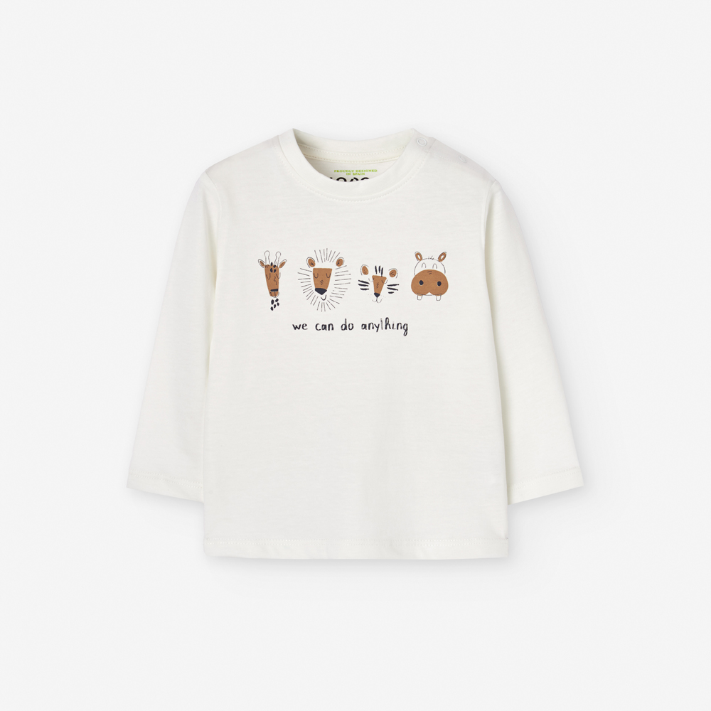 Βρεφική μακρυμάνικη μπλούζα LOSAN αγόρι - 1