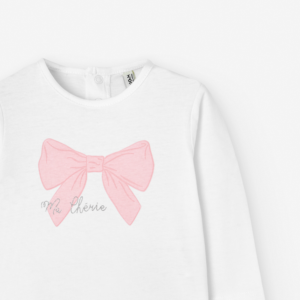 Βρεφική μακρυμάνικη μπλούζα LOSAN κορίτσι - 3