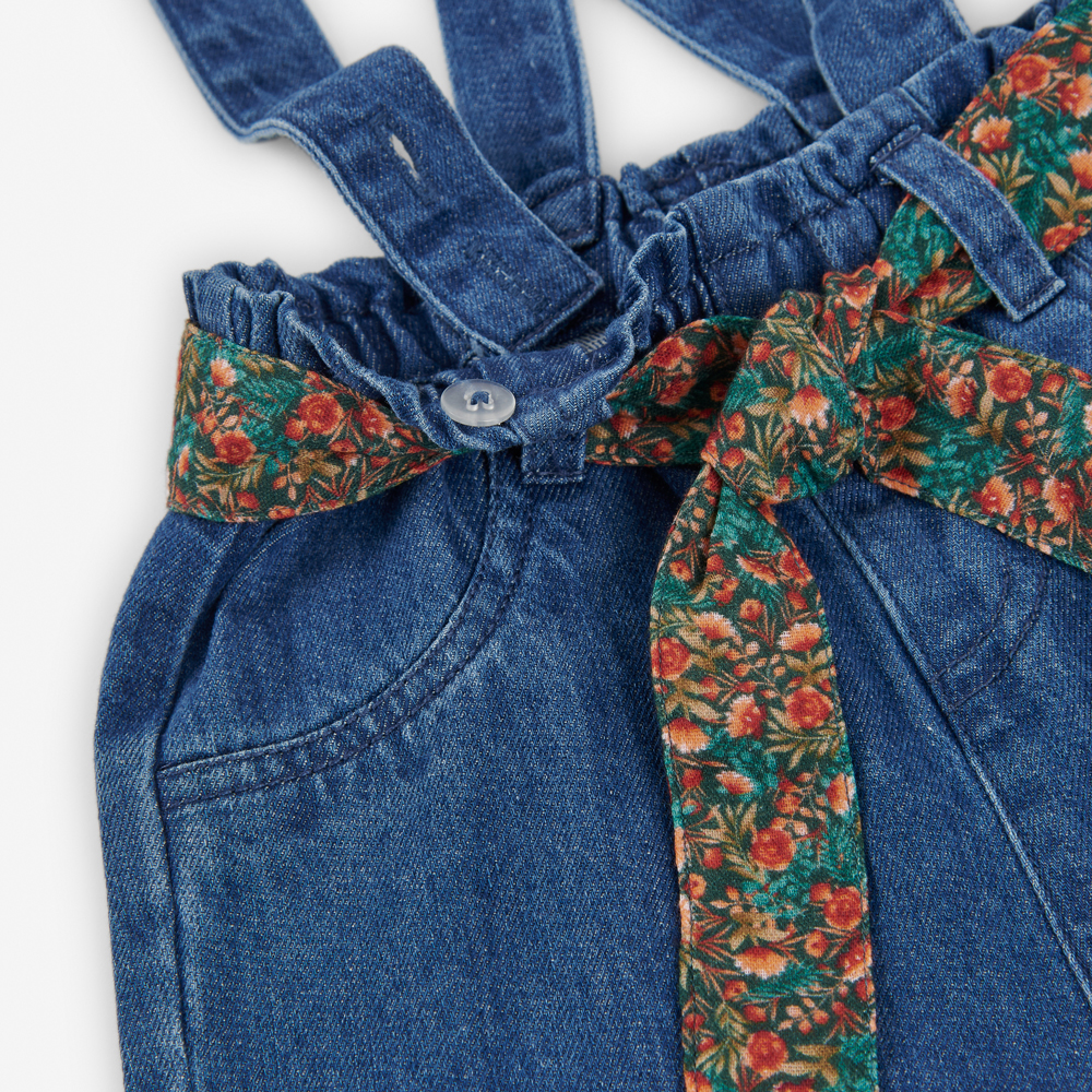 Βρεφική τζιν σαλοπέτα LOSAN κορίτσι - 3