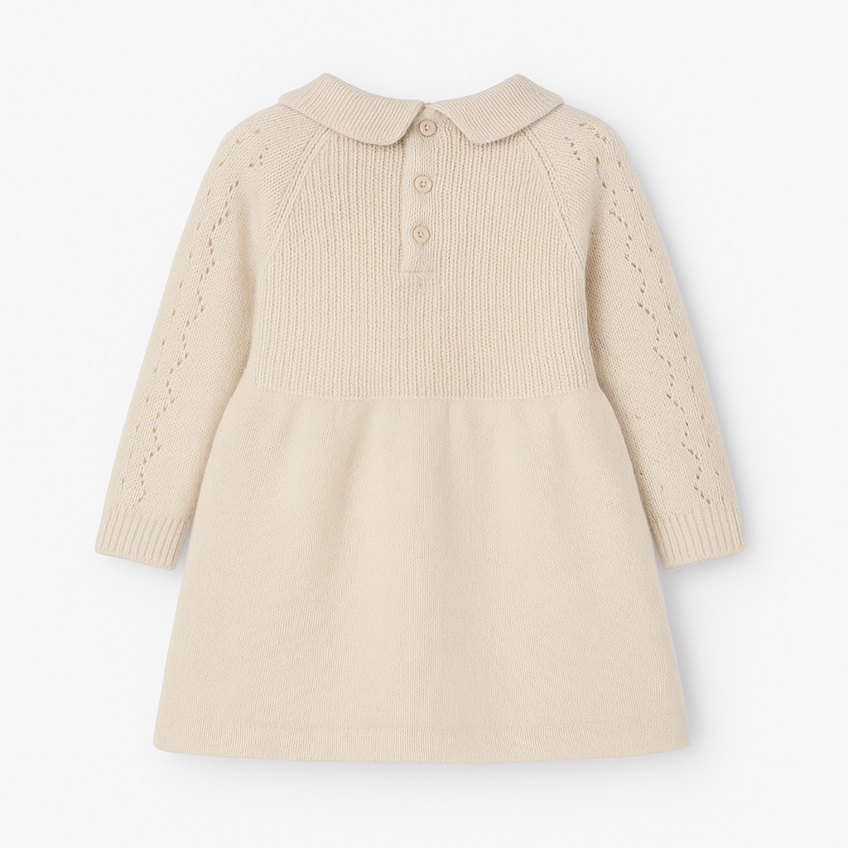 Βρεφικό πλεκτό φόρεμα LOSAN κορίτσι - 2