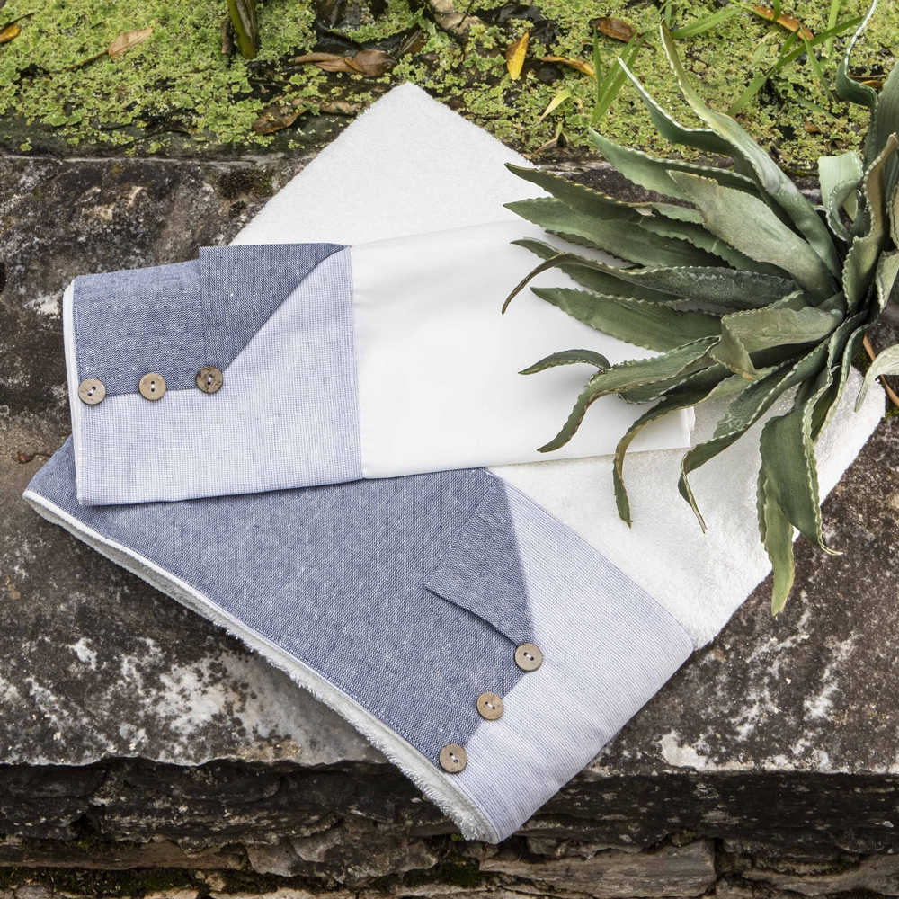 Βαπτιστικό λαδόπανο BABY BLOOM - ΛΕΥΚΟ