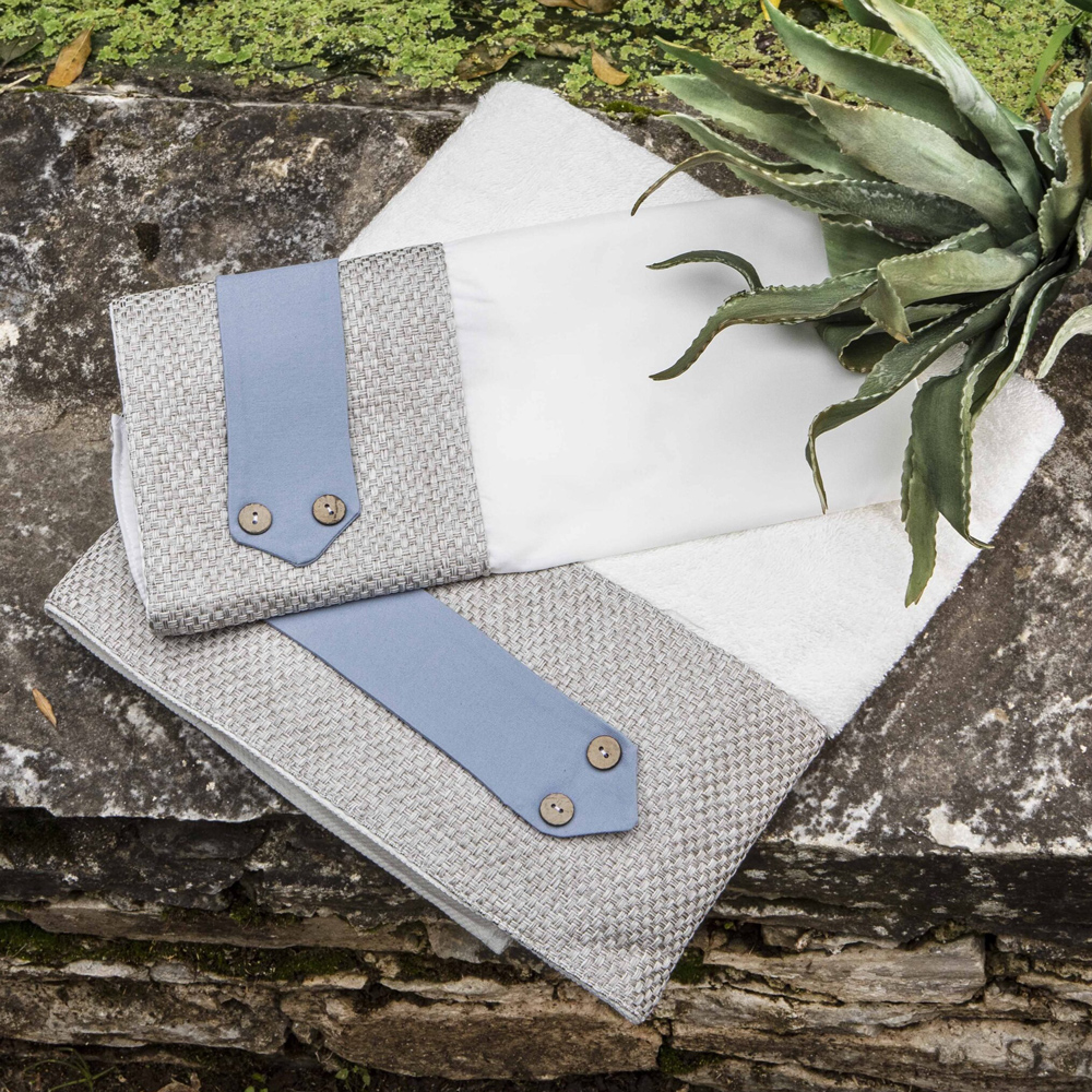 Βαπτιστικό λαδόπανο BABY BLOOM - ΛΕΥΚΟ