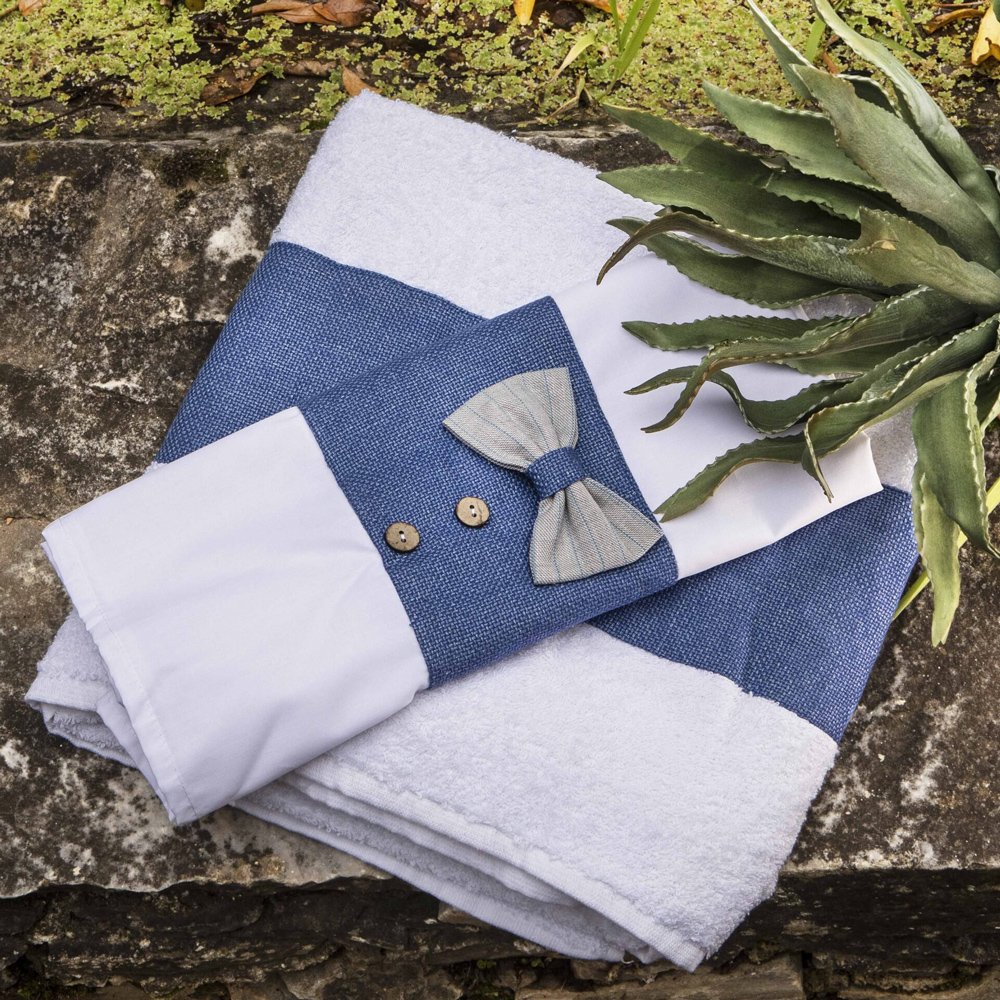 Βαπτιστικό λαδόπανο BABY BLOOM - ΛΕΥΚΟ