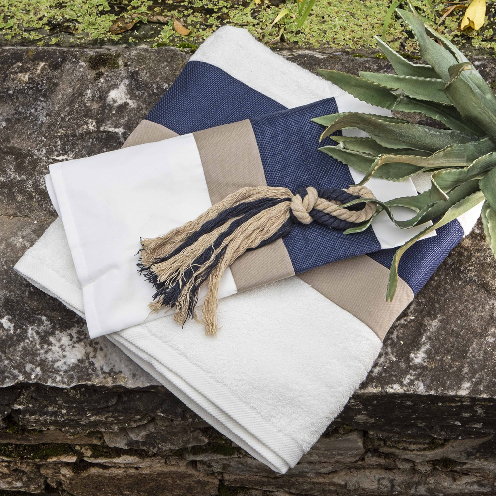 Βαπτιστικό λαδόπανο BABY BLOOM - ΛΕΥΚΟ