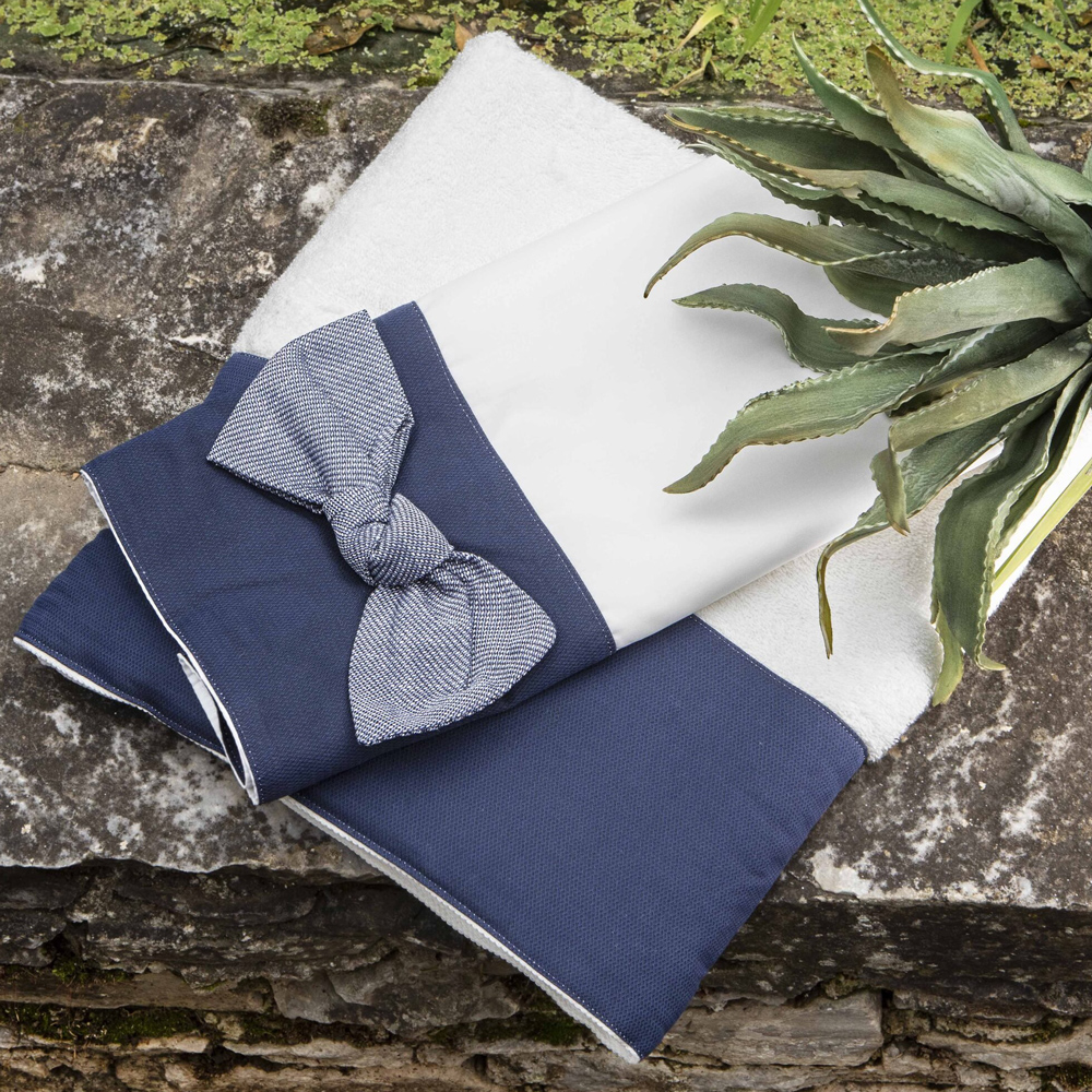 Βαπτιστικό λαδόπανο BABY BLOOM - ΛΕΥΚΟ