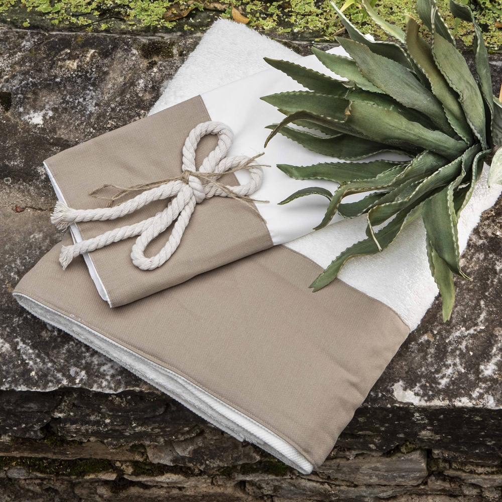 Βαπτιστικό λαδόπανο BABY BLOOM - ΛΕΥΚΟ