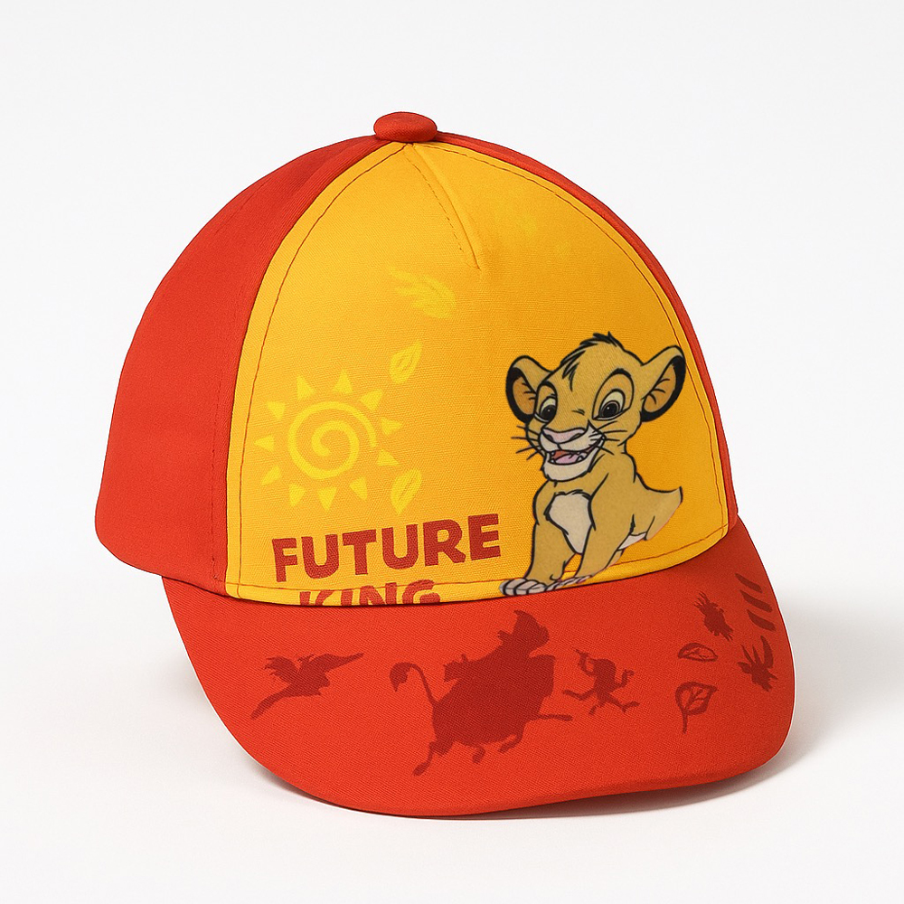 Παιδικό καπέλο DISNEY Lion King αγόρι - ΚΟΚΚΙΝΟ