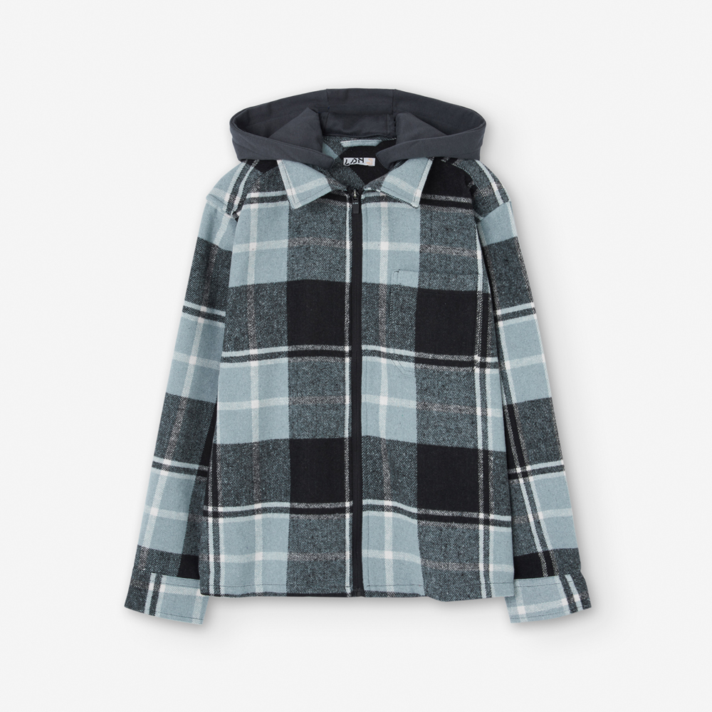 Παιδική καρώ μπουφανοζακέτα LOSAN αγόρι - ΜΕΝΤΑ