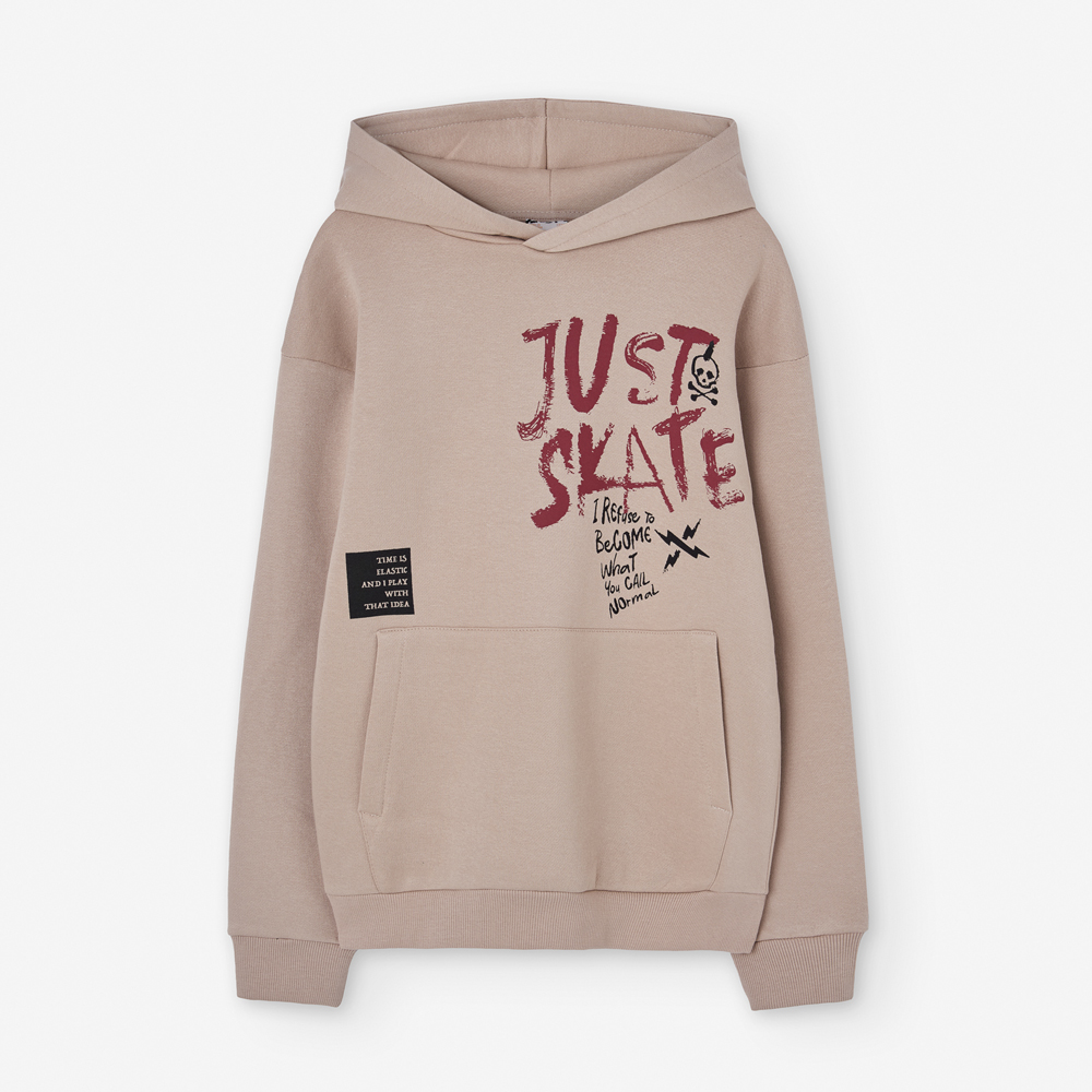 Παιδική μπλούζα φούτερ LOSAN αγόρι - ΜΠΕΖ