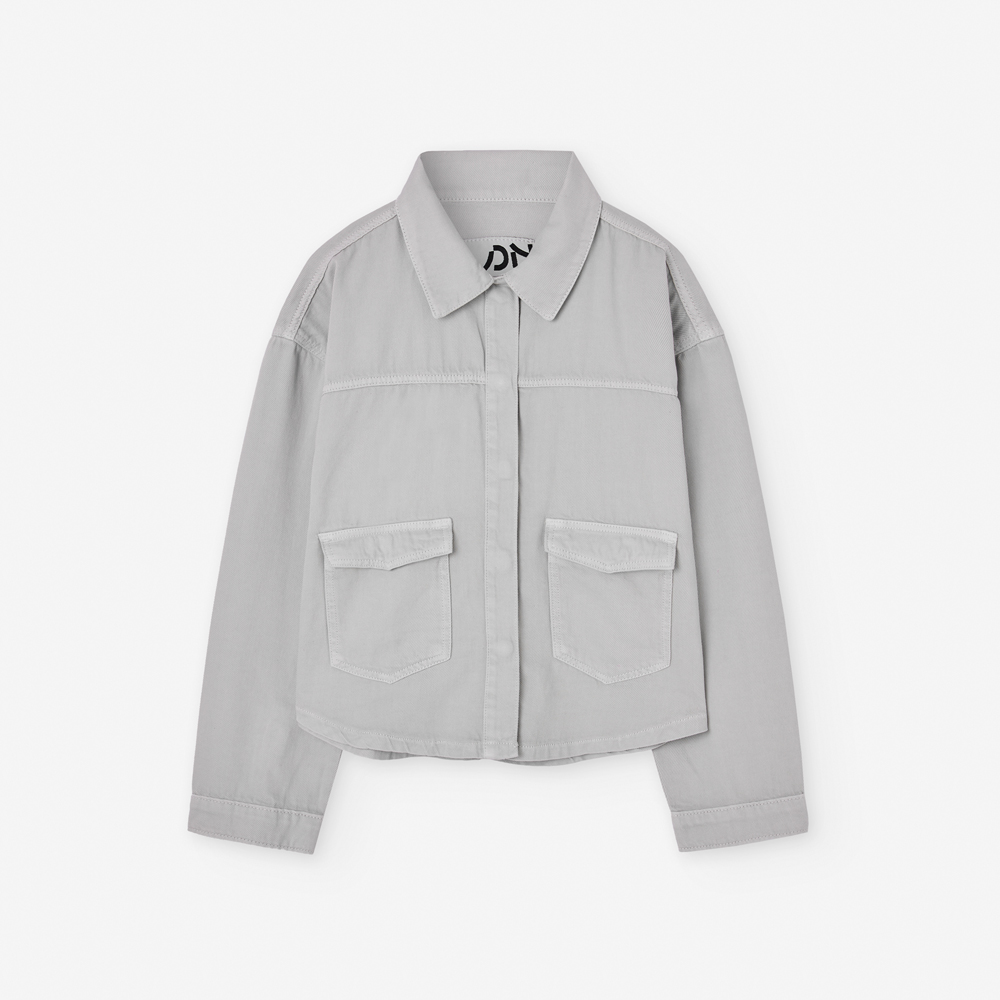 Παιδικό πουκάμισο LOSAN κορίτσι - ΓΚΡΙ