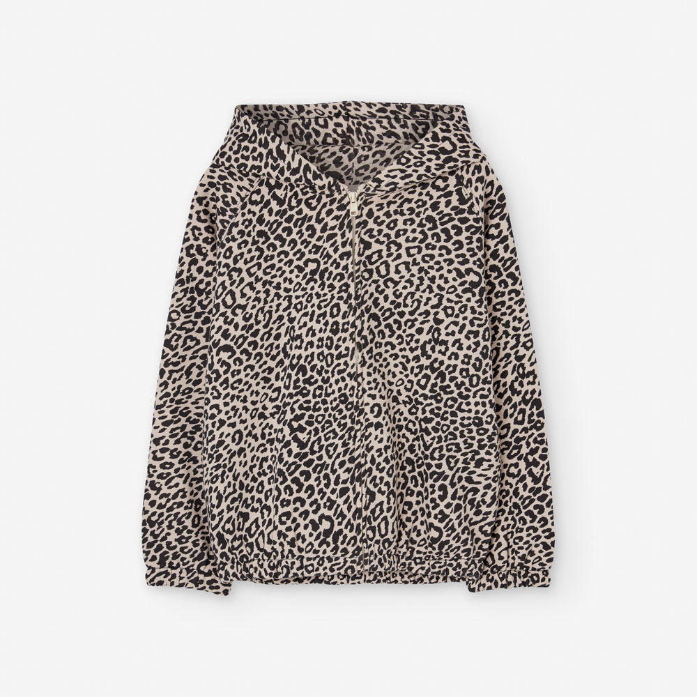 Παιδική φούτερ ζακέτα με κουκούλα LOSAN κορίτσι - ΜΠΕΖ