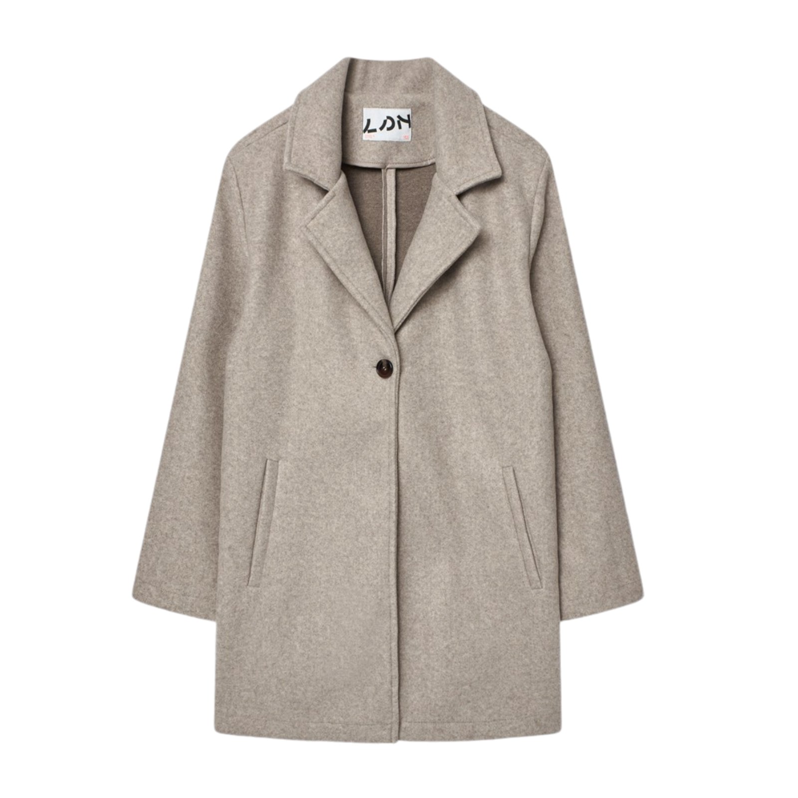 Παιδικό μοντγκόμερι παλτό LOSAN κορίτσι - ΜΠΕΖ