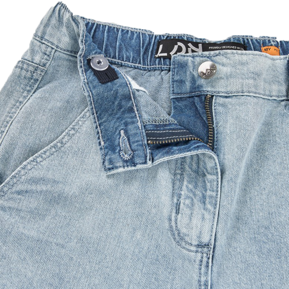 Παιδικό cargo τζιν παντελόνι LOSAN κορίτσι - 3