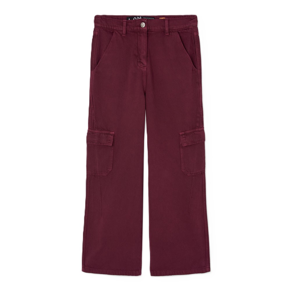 Παιδικό παντελόνι LOSAN κορίτσι - ΜΠΟΡΝΤΩ