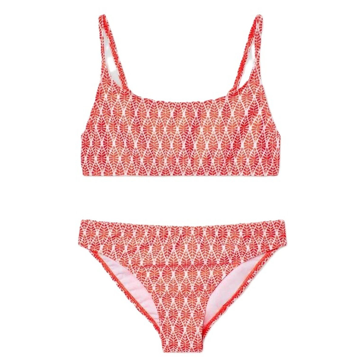 Παιδικό μαγιό μπικίνι LOSAN κορίτσι - ΠΟΡΤΟΚΑΛΙ