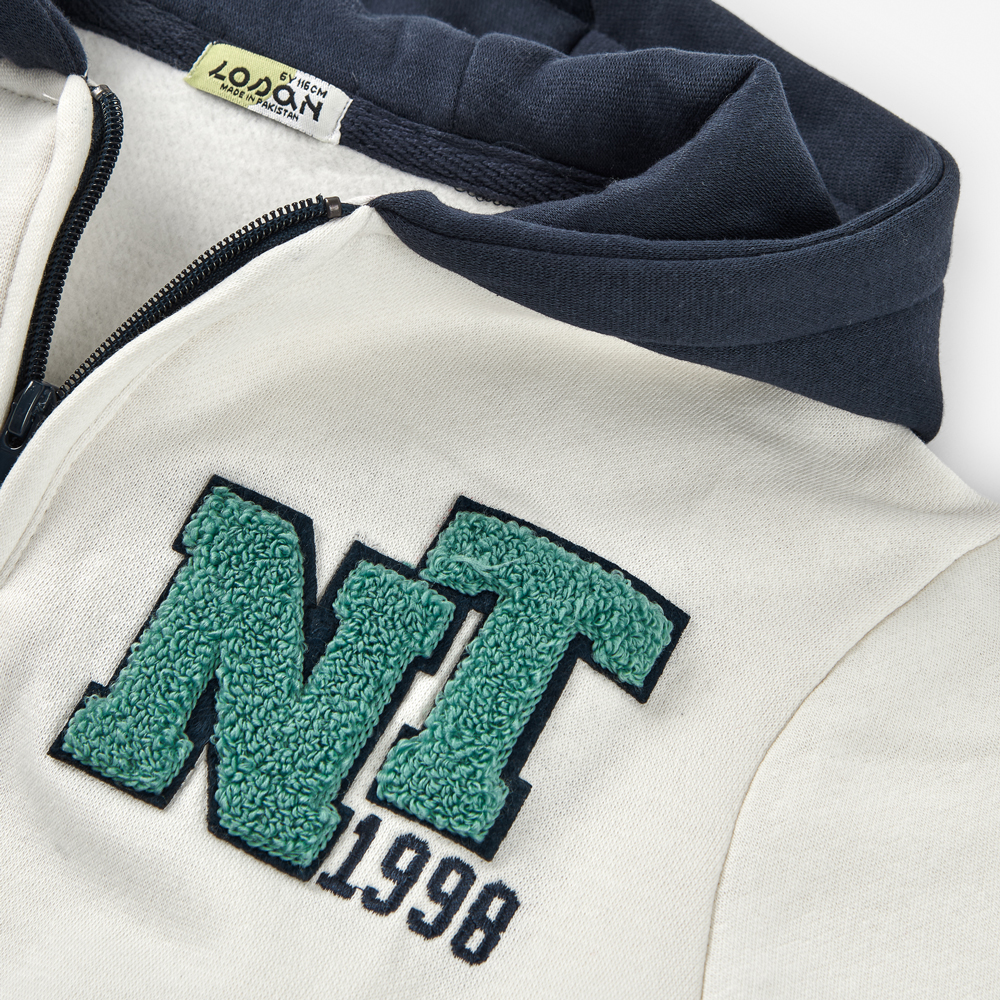 Παιδική μπλούζα φούτερ με κουκούλα LOSAN αγόρι - 3