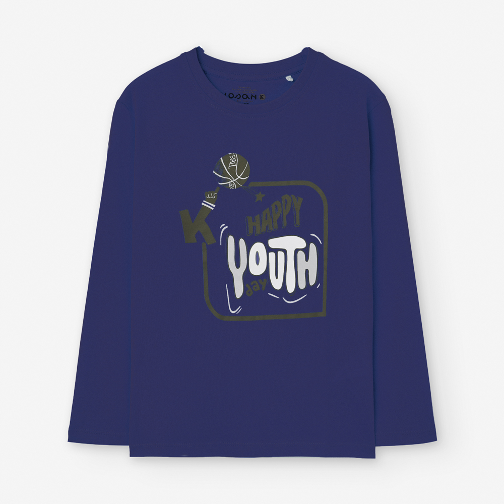 Παιδική μακρυμάνικη μπλούζα LOSAN αγόρι - 1