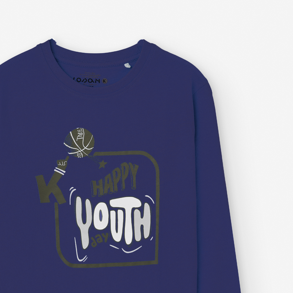 Παιδική μακρυμάνικη μπλούζα LOSAN αγόρι - 3