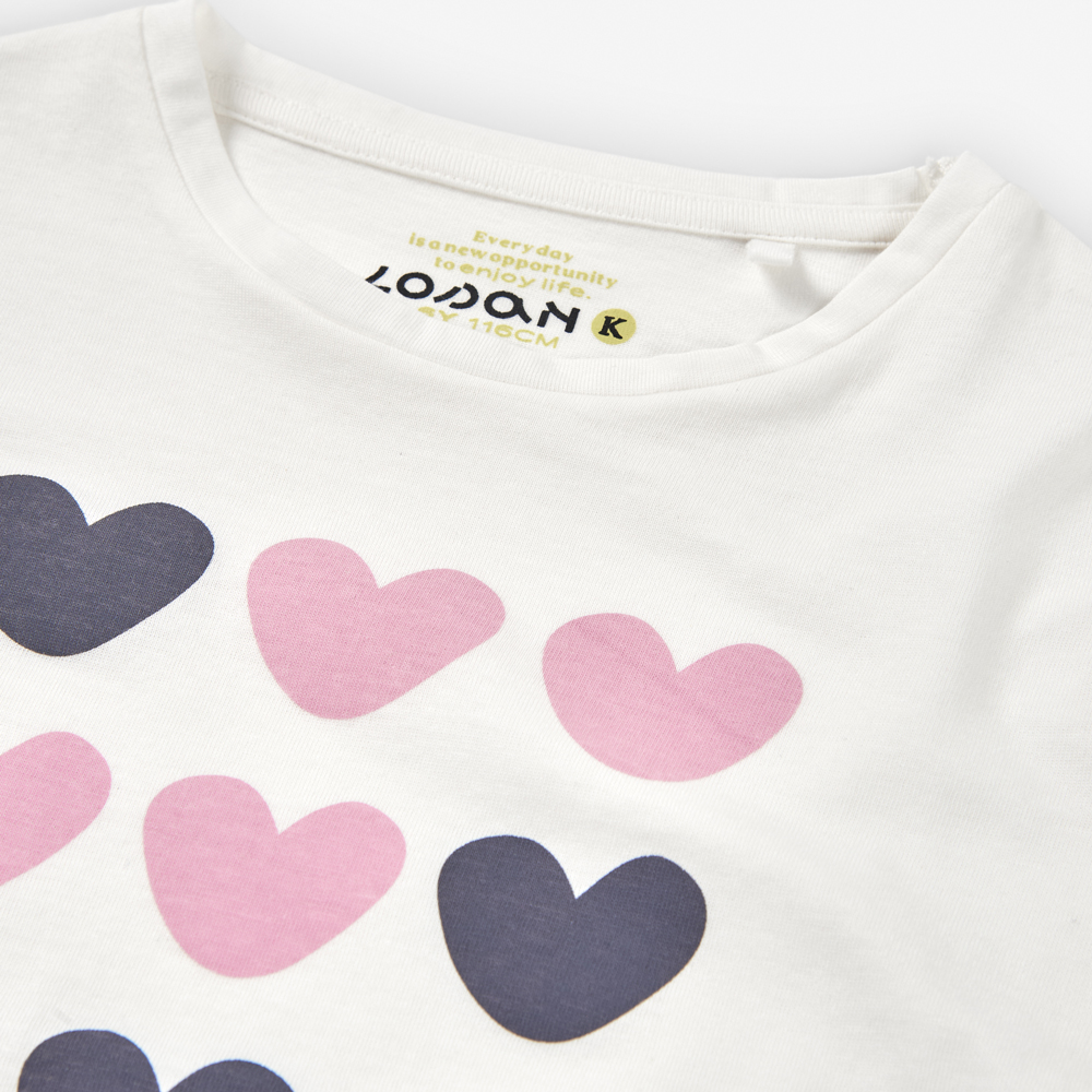 Παιδική μακρυμάνικη μπλούζα LOSAN κορίτσι - 3