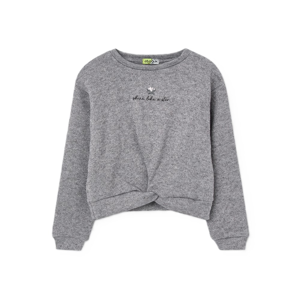 Παιδικό φούτερ LOSAN κορίτσι - ΑΣΗΜΙ