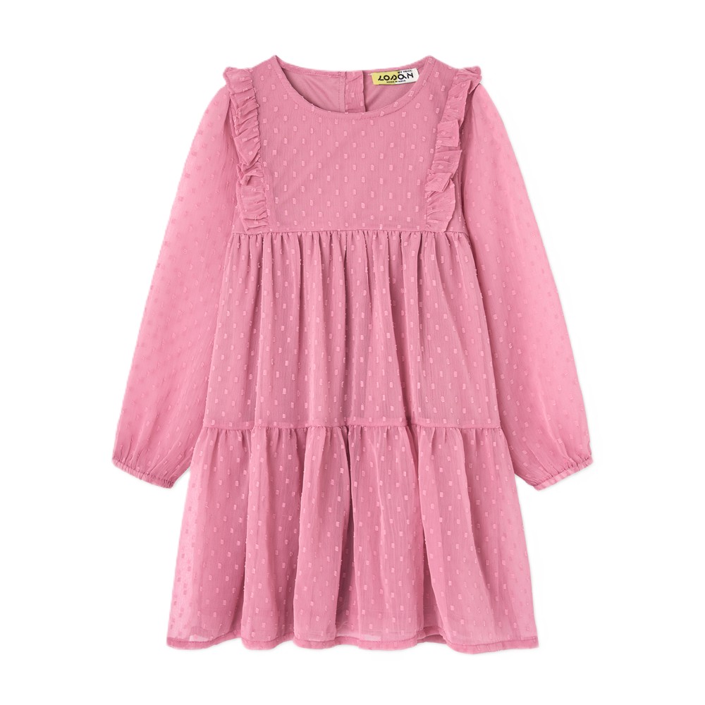 Παιδικό φόρεμα LOSAN κορίτσι - ΣΑΠΙΟ ΜΗΛΟ