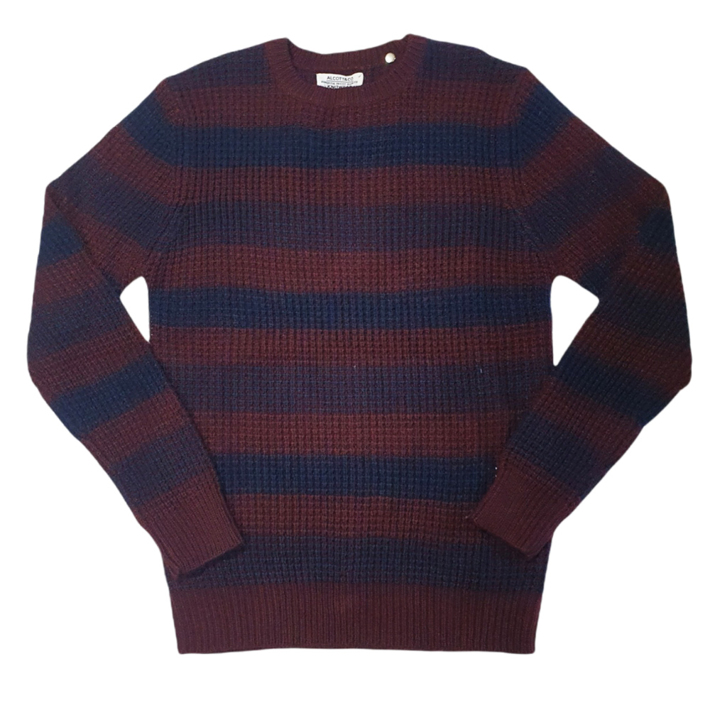 Παιδικό πουλόβερ ALCOTT αγόρι - ΜΠΟΡΝΤΩ