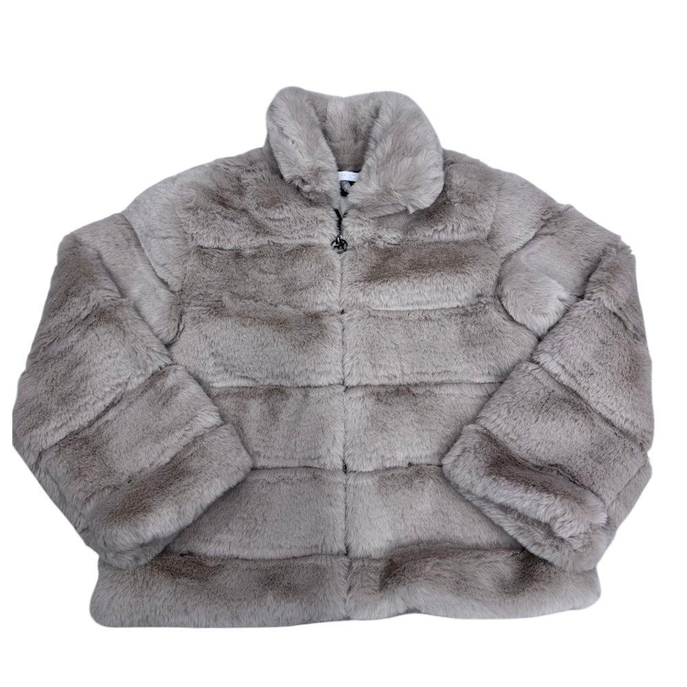 Γούνινο παλτό MET κορίτσι - ΜΠΕΖ