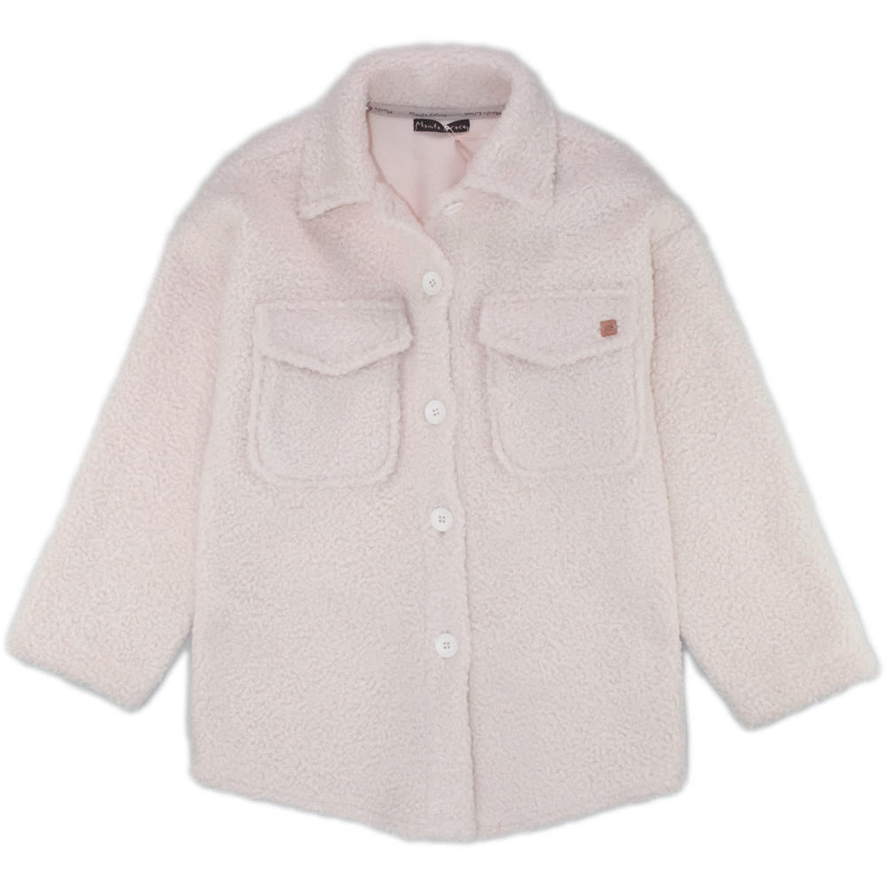 Παλτό MANILA GRACE κορίτσι - ΕΚΡΟΥ