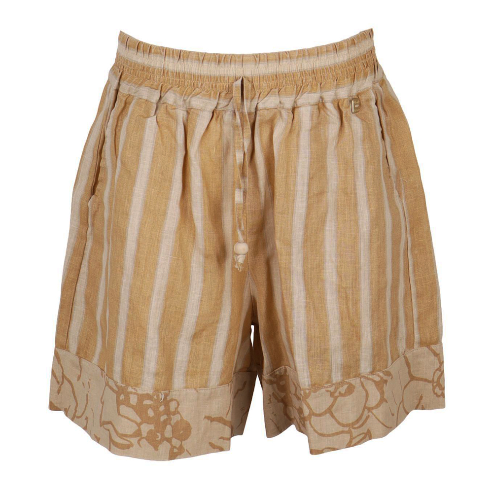 Παιδικό ριγέ σόρτς MANILA GRACE κορίτσι - ΜΠΕΖ