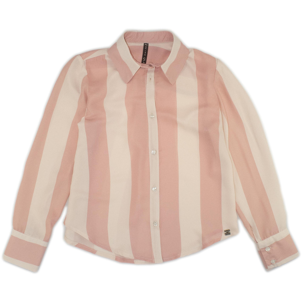 Παιδική ριγέ πουκαμίσα MANILA GRACE κορίτσι - ΣΟΜΟΝ