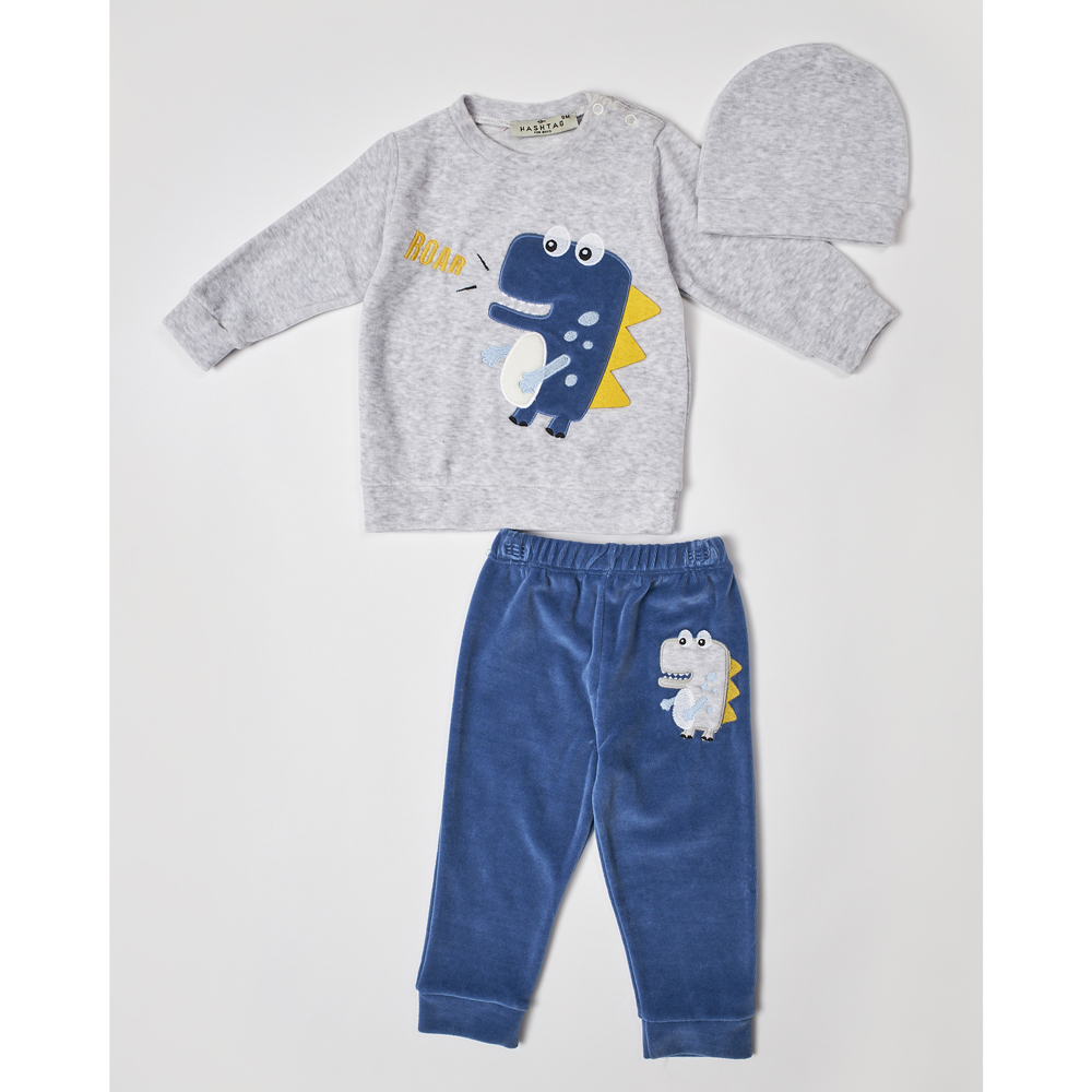 Βρεφικό σετ με φόρμα HASHTAG - 1