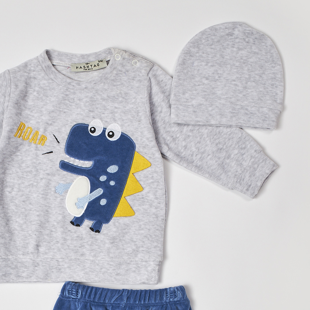 Βρεφικό σετ με φόρμα HASHTAG - 2