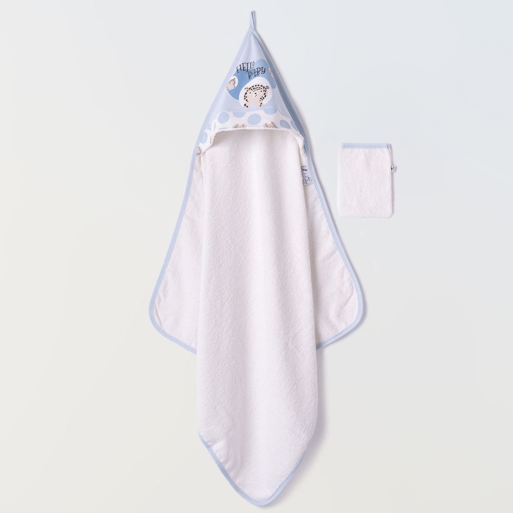 Σετ μπάνιου Mini HASHTAG - ΓΑΛΑΖΙΟ