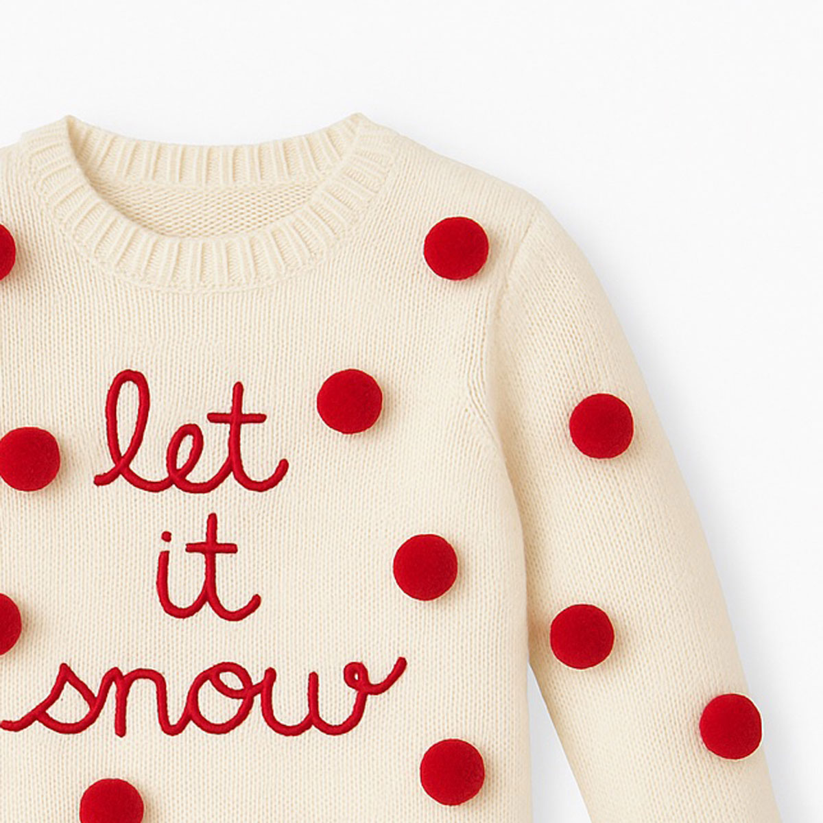 Παιδικό χριστουγεννιάτικο πουλόβερ JEBELLINA κορίτσι - 3