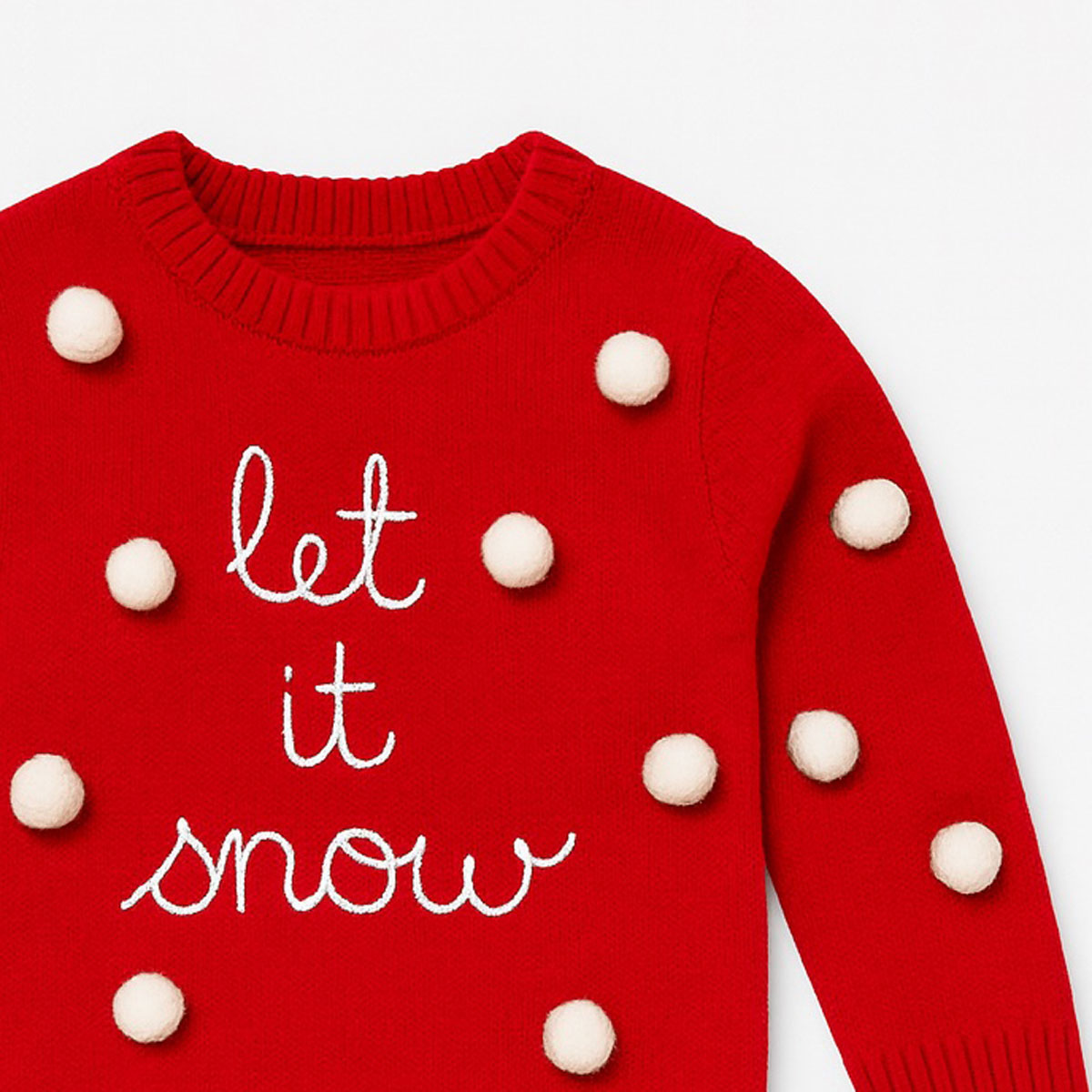 Παιδικό χριστουγεννιάτικο πουλόβερ JEBELLINA κορίτσι - 3