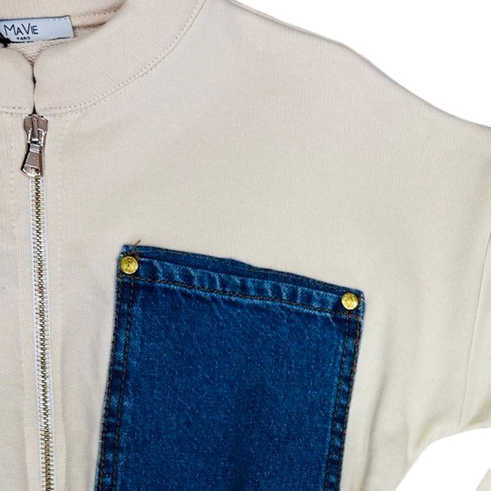 Παιδική ολόσωμη φόρμα σόρτς MAVIE κορίτσι - 2