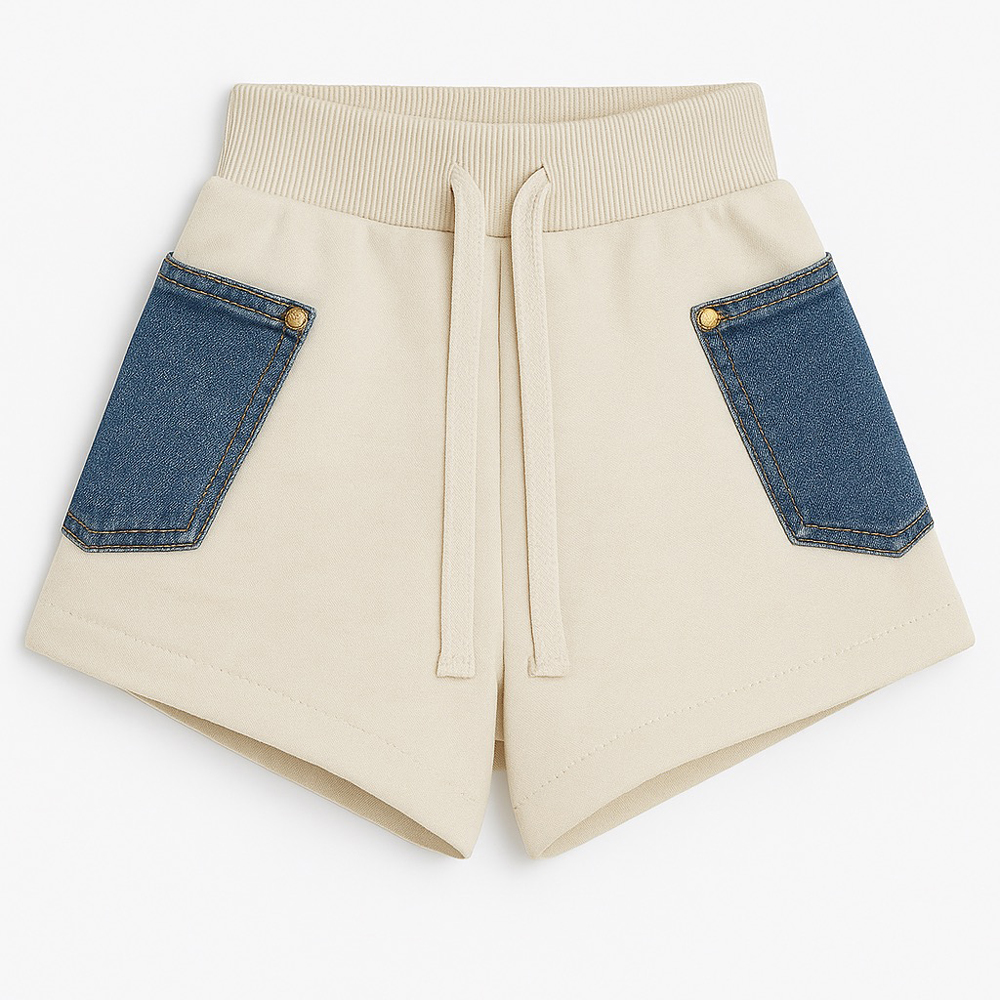 Παιδικό σόρτς MAVIE κορίτσι - ΜΠΕΖ