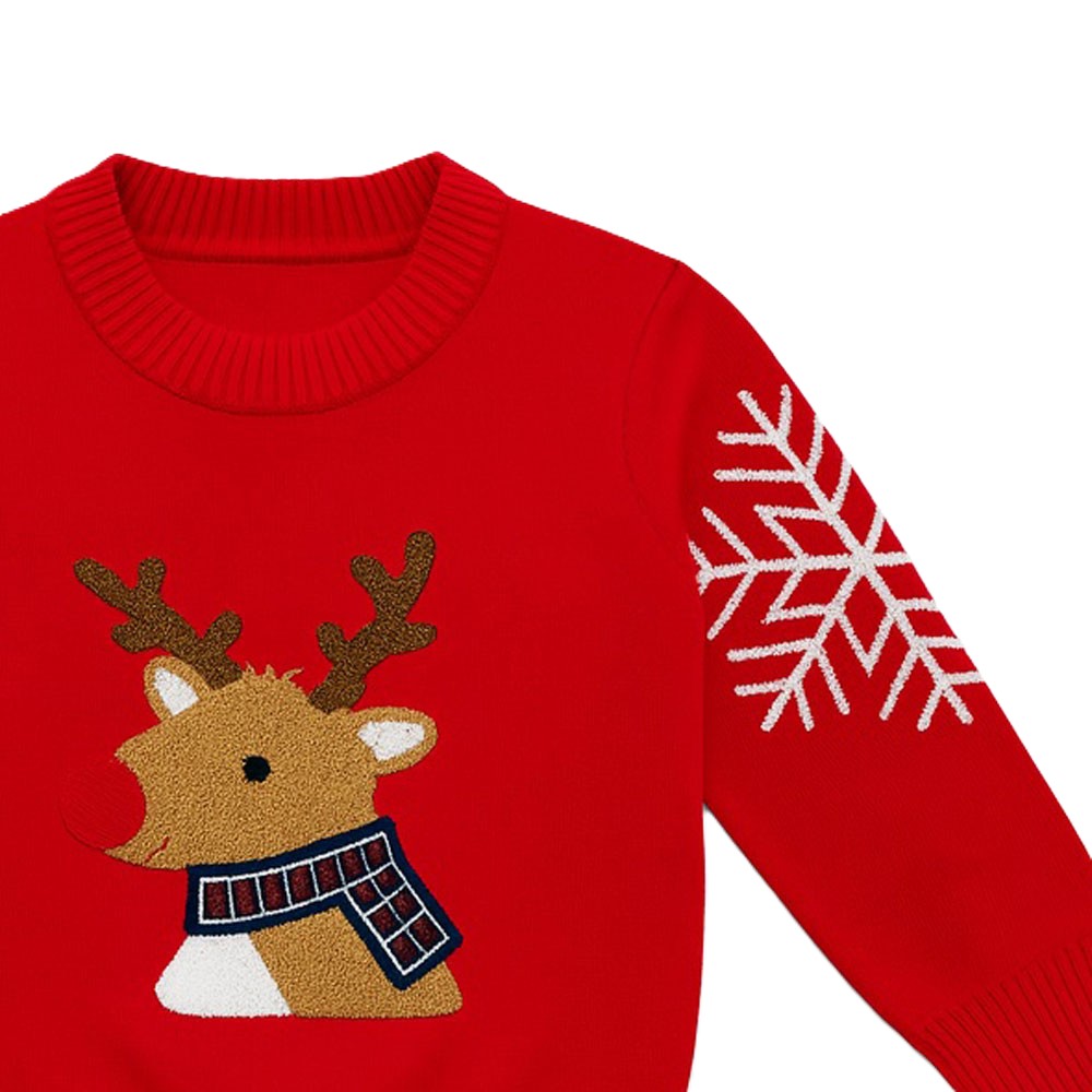 Βρεφικό γιορτινό πουλόβερ BEST KIDS αγόρι - 3