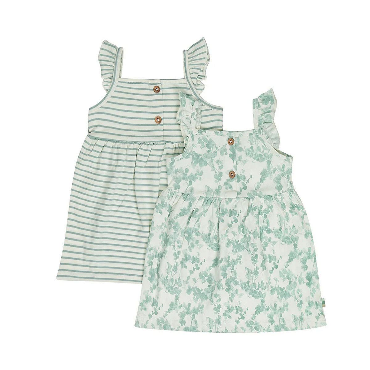 Βρεφικό σετ με 2 φορέματα DIRKJE κορίτσι - ΒΕΡΑΜΑΝ