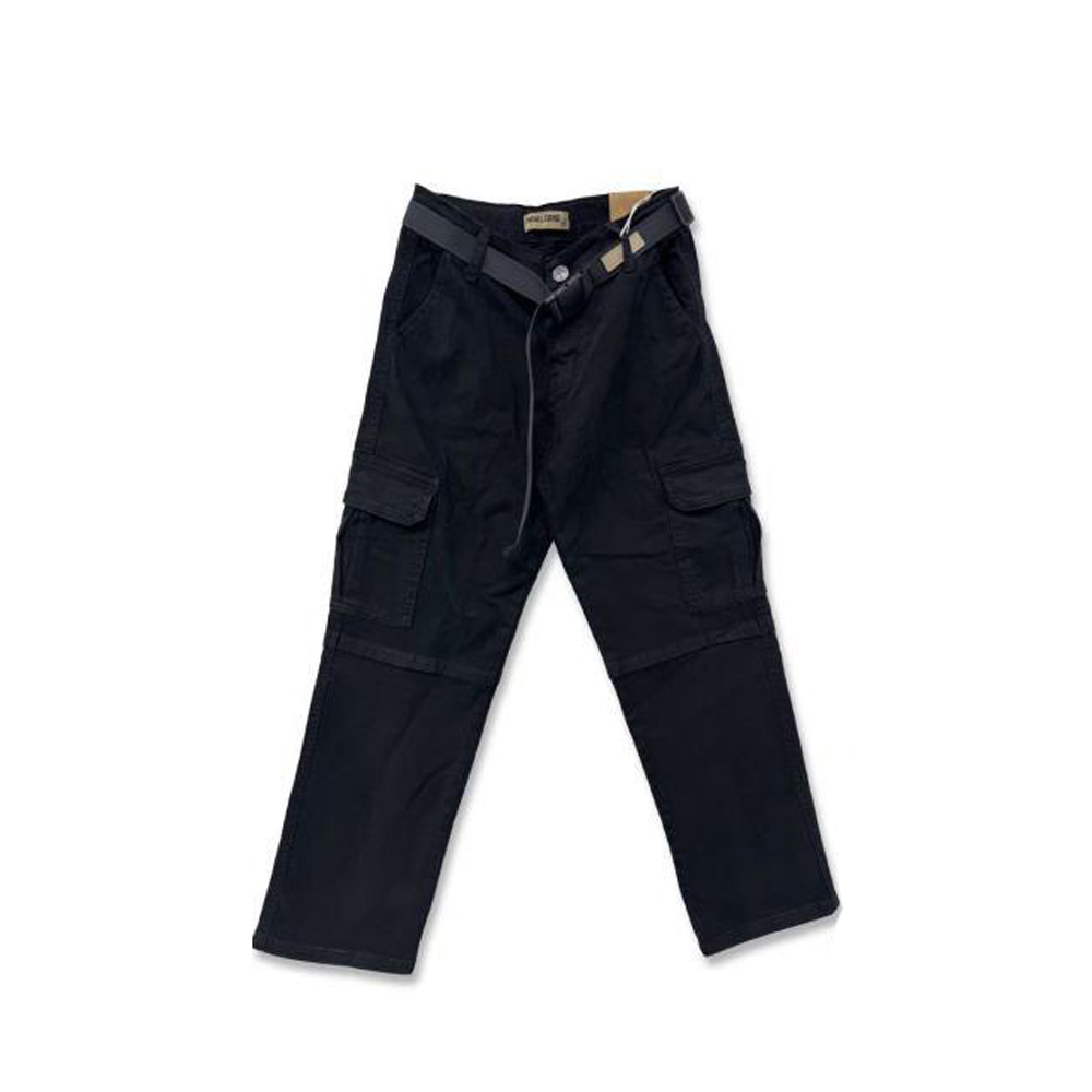 Παιδικό παντελόνι SMALL GANG αγόρι - ΜΑΥΡΟ