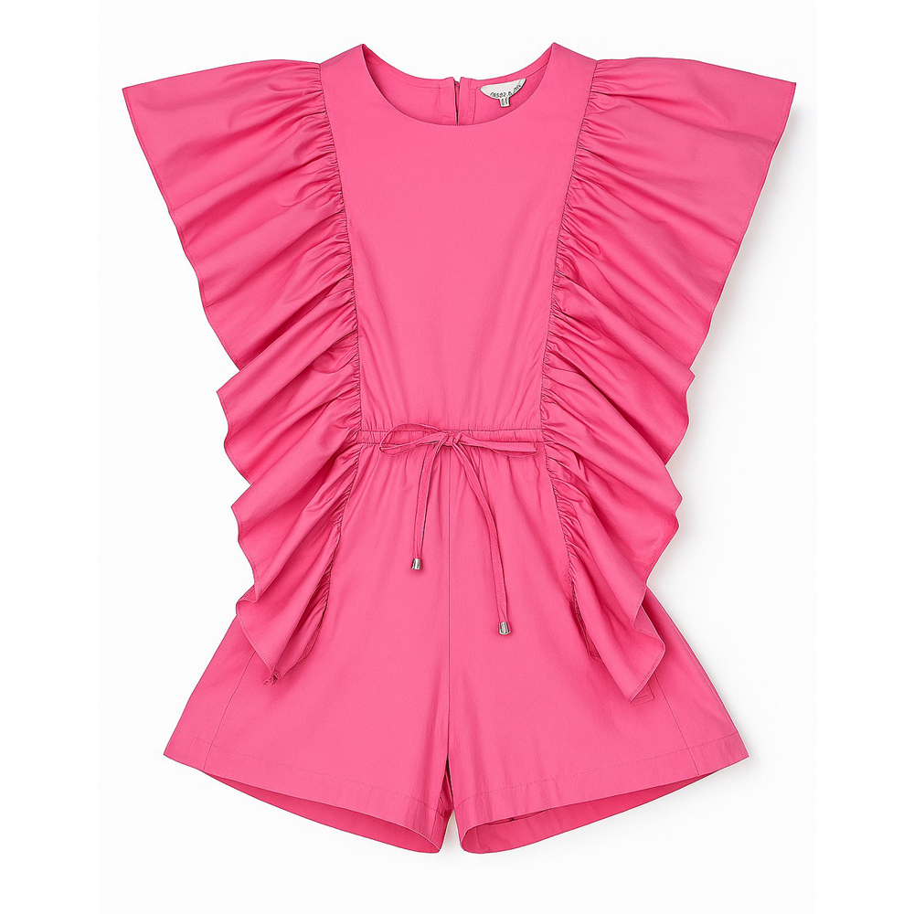 Ολόσωμο σόρτς NAIDA - ΦΟΥΞΙΑ