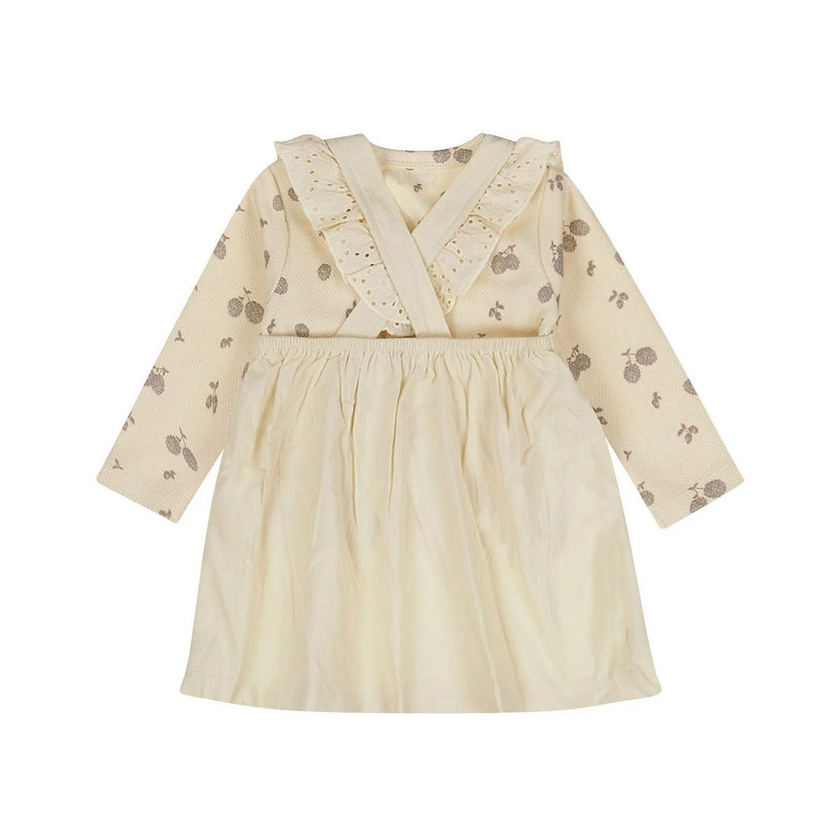 Βρεφικό σετ φορεμα με τοπάκι DIRKJE κορίτσι - 2