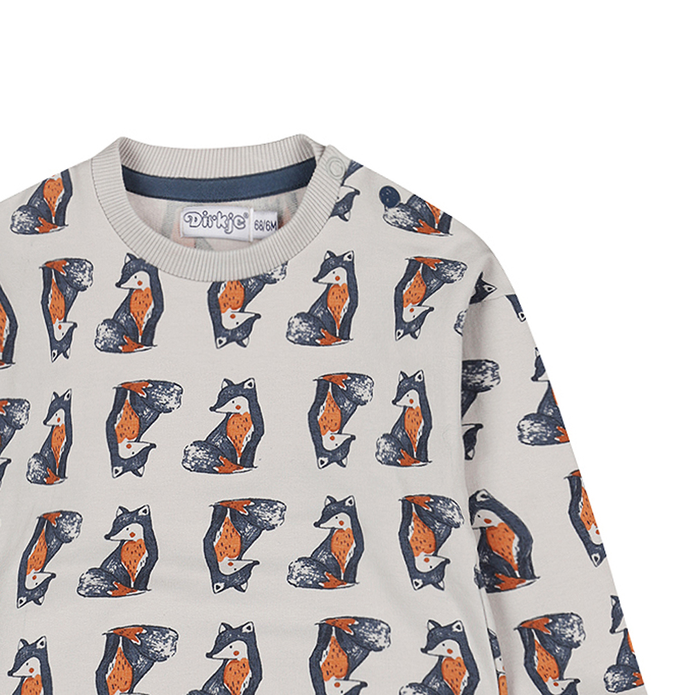 Βρεφική μακρυμάνικη μπλούζα DIRKJE αγόρι - 3