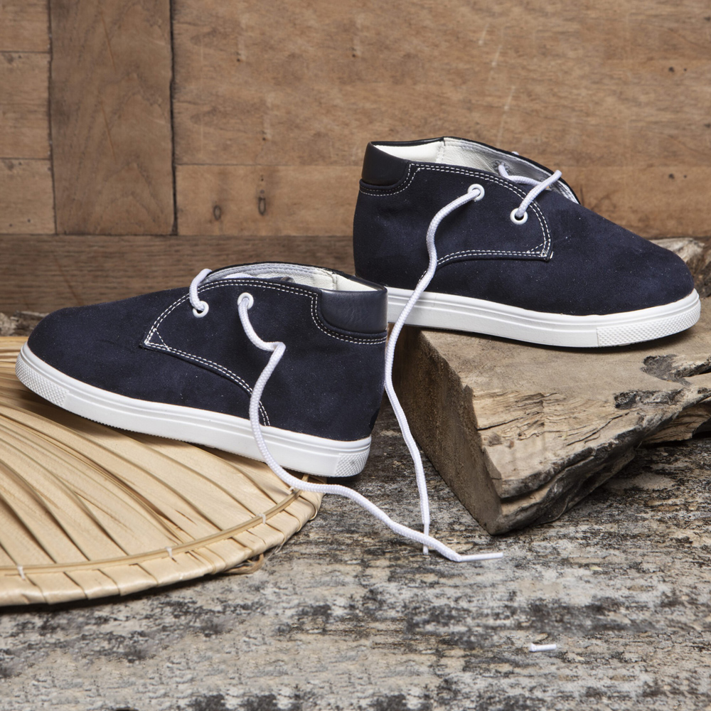 Παπουτσάκι βάπτισης Baby Bloom - ΜΠΛΕ