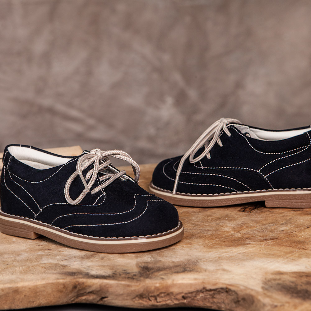 Παπουτσάκι βάπτισης Baby Bloom - ΜΠΛΕ