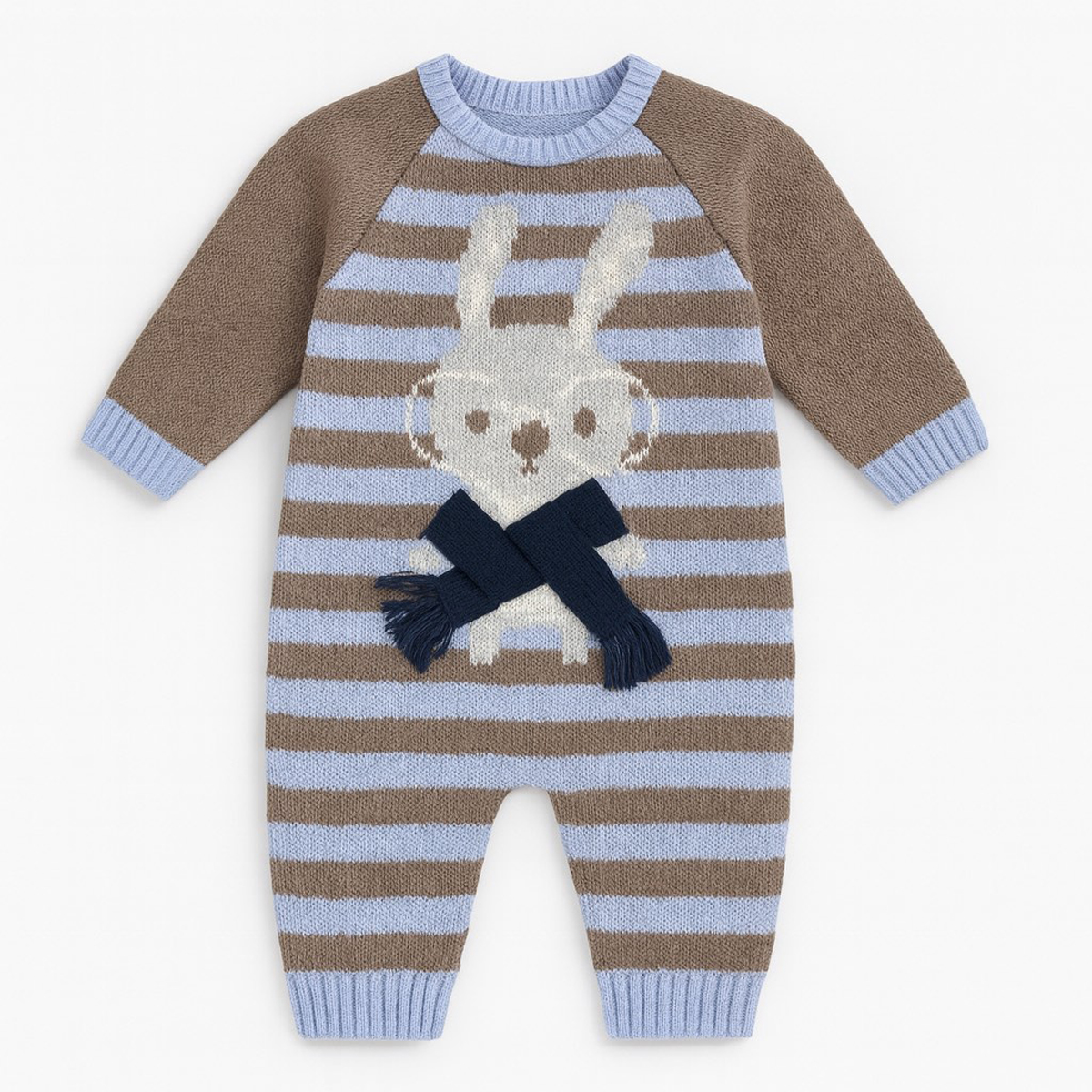 Πλεκτό φορμάκι PETITE ETOILE αγόρι - ΓΑΛΑΖΙΟ